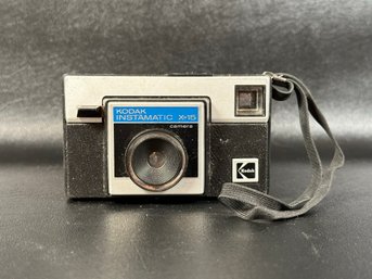 A Kodak Instamatic X-15 Film Camera, Circa 1970s