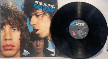 The Rolling Stones Black And Blue Vinyl Record