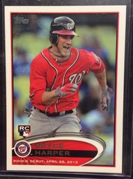 2012 Topps Update Bryce Harper Rookie Card - K