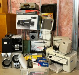 A Large Assortment Of Electronics - Computers, Printers, Sound, And Much More!