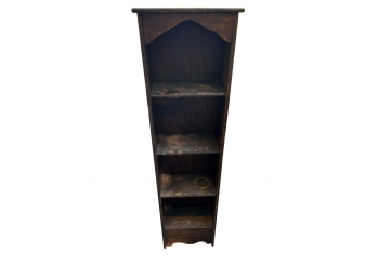 Narrow Wooden Shelf