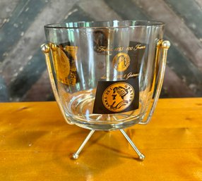 Cera Vintage Mid Century  Glass Ice Bucket And More