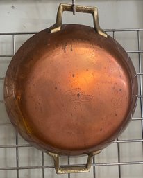 Paul Revere Limited Edition Copper Two Handled Pan