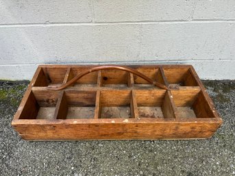 Early American Wooden Seed Box