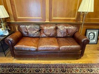 Very Comfortable Leather Couch