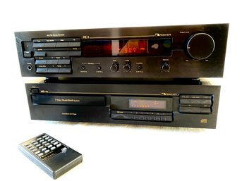 Nakimichi Receiver RE-3 And Cd Player MB-4s With Remote