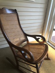 Vintage Canned Rocking Chair