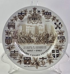 1967 Canada Centennial Souvenir Plate