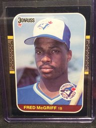 1987 Donruss Fred McGriff Rookie Card - K