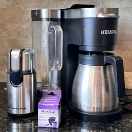 A Keurig And Accessories