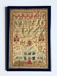 Sweet Early Needlepoint Sampler