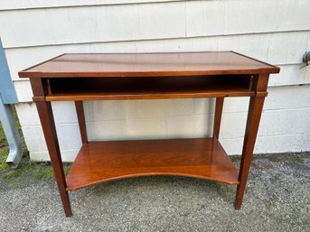 Lovely Vintage Table With Pull Out Writing Desk