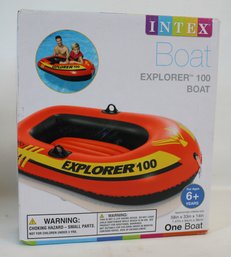 New In Box Intex Explorer 100 Inflatable Boat