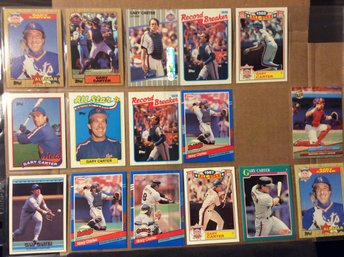 Gary Carter Baseball Card Lot - K