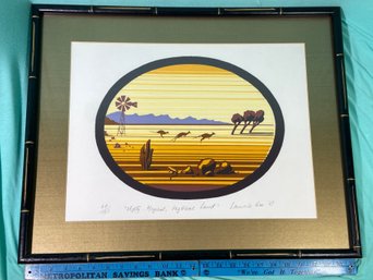 Australian Print Signed Numbered 49/165 25x20