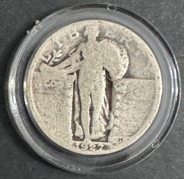 1927 Standing Liberty Silver Quarter