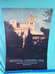 Festival Chopin 1995 Poster 19.5x27