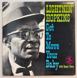 Lightnin' Hopkins - Got To Move Your Baby PR7831 VG/VG Plus