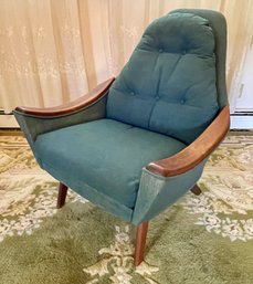 Mid Century Adrian Pearsall Craft Associates Walnut Frame Armchair - Chair 1