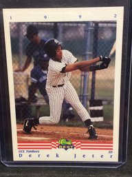 1992 Classic Best Derek Jeter Rookie - K