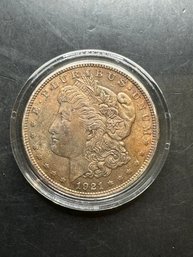 1921 Morgan Silver Dollar