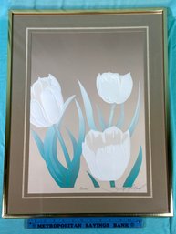 Tulips Signed David Allgood Artwork Print 18x24