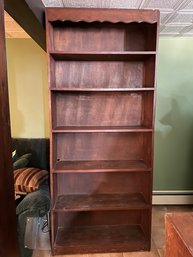 Wooden Tall Six Shelves Bookcase (1)