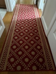 Red Wool Rug Runner