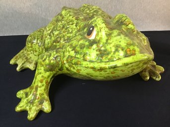 Ceramic Frog Garden Decor