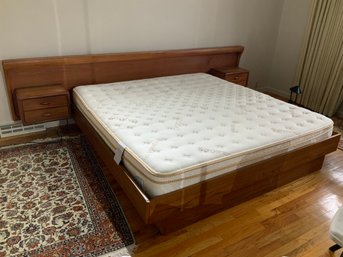 Danish Modern King Size Bed