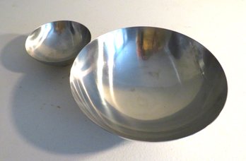 2 Stainless Steel Serving Bowls Minamoto Carl Mertens