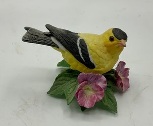 Lenox Porcelain Bird Figurine ~ American Goldfinch ~