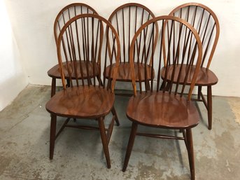 Ethan Allen American Impressions Bow Back Dining Arm Chairs