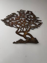 Tree Of Life Brass Wall Hanging