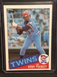 1985 Topps Kirby Puckett Rookie - K