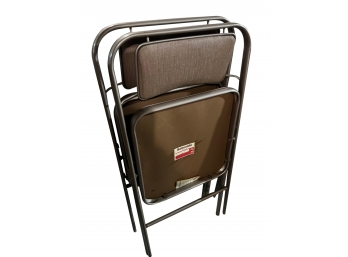 8 Samsonite Vintage Padded Folding Chairs