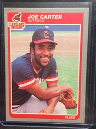 1985 Fleer Joe Carter Rookie - K