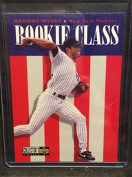 1995 Upper Deck Collectors Choice Mariano Rivera Rookie Class Card - K