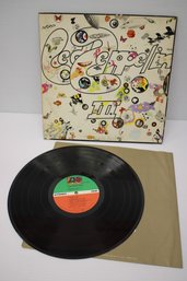 Led Zeppelin III On Atlantic Records With Original Gatefold Cover And Pinwheel