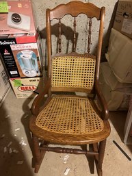 Antique Cane Rocker