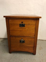 Arts And Crafts 2 Drawer Filing Cabinet