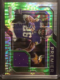 2021 Panini Prizm Premier Kene Nwangwu Rookie Jersey Relic Card - K