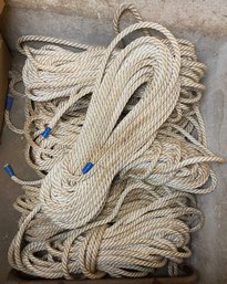 Five Bundles Of Heavy Nylon Rope