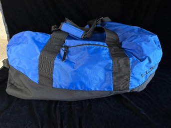 LL Bean Blue Duffle