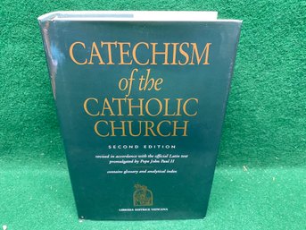 Catechism Of The Catholic Church. By Libreria Editrice Vaticana. 904 Page Hard Cover Book In Dust Jacket.