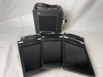 4x5 Camera With Film Holders