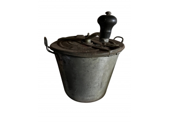 Antiqiue Galvanized Dough Mixer/ Pot