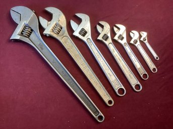 Craftsman Adjustable Wrench Lot #180