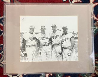 Photo Printed From Original Negative- 1956 Dodgers