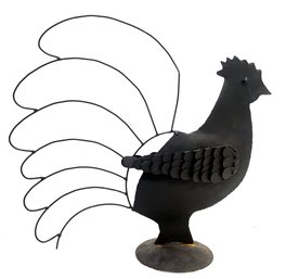 Metal Rooster Art